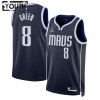 Barn Dallas Mavericks Tröja Josh Green 8 Jordan 2022-23 Statement Edition Marin Swingman